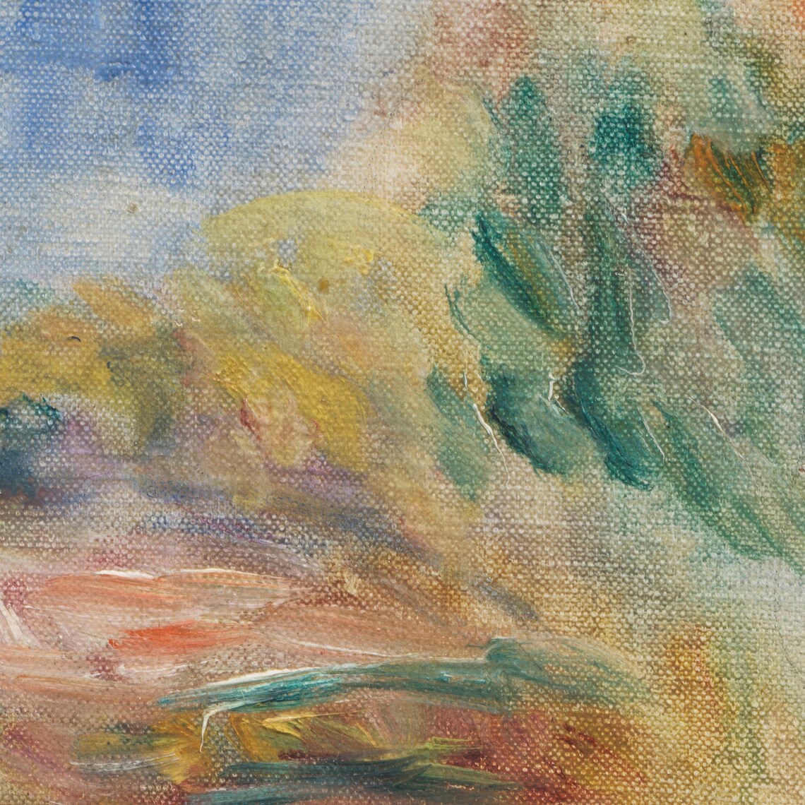 Renoir Woman Resting in a Wildflower Meadow Impressionist Poster - Image 3