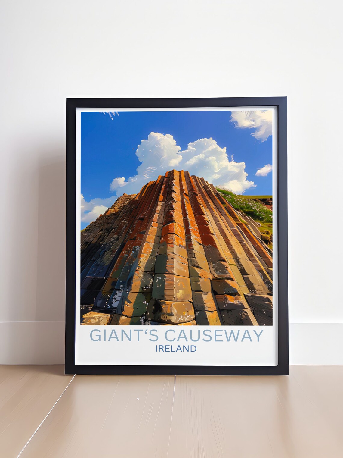 Giants Causeway Basalt Columns County Antrim Northern Ireland Poster - Image 4