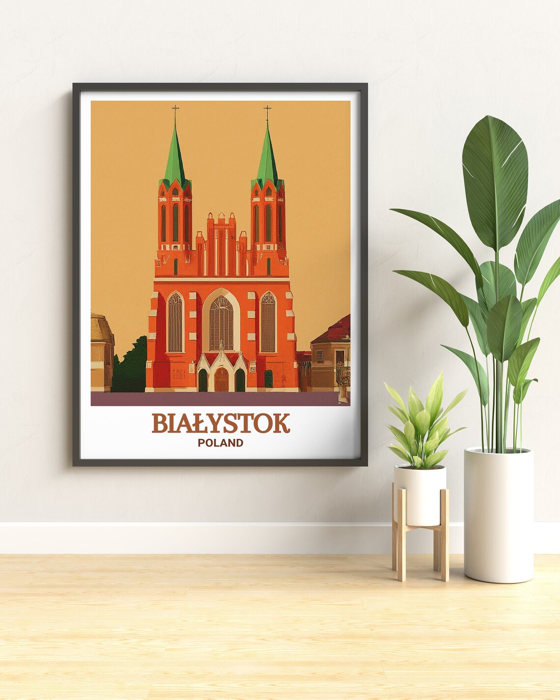 Bialystok Archikatedra Travel Poster, Bialystok - Image 3