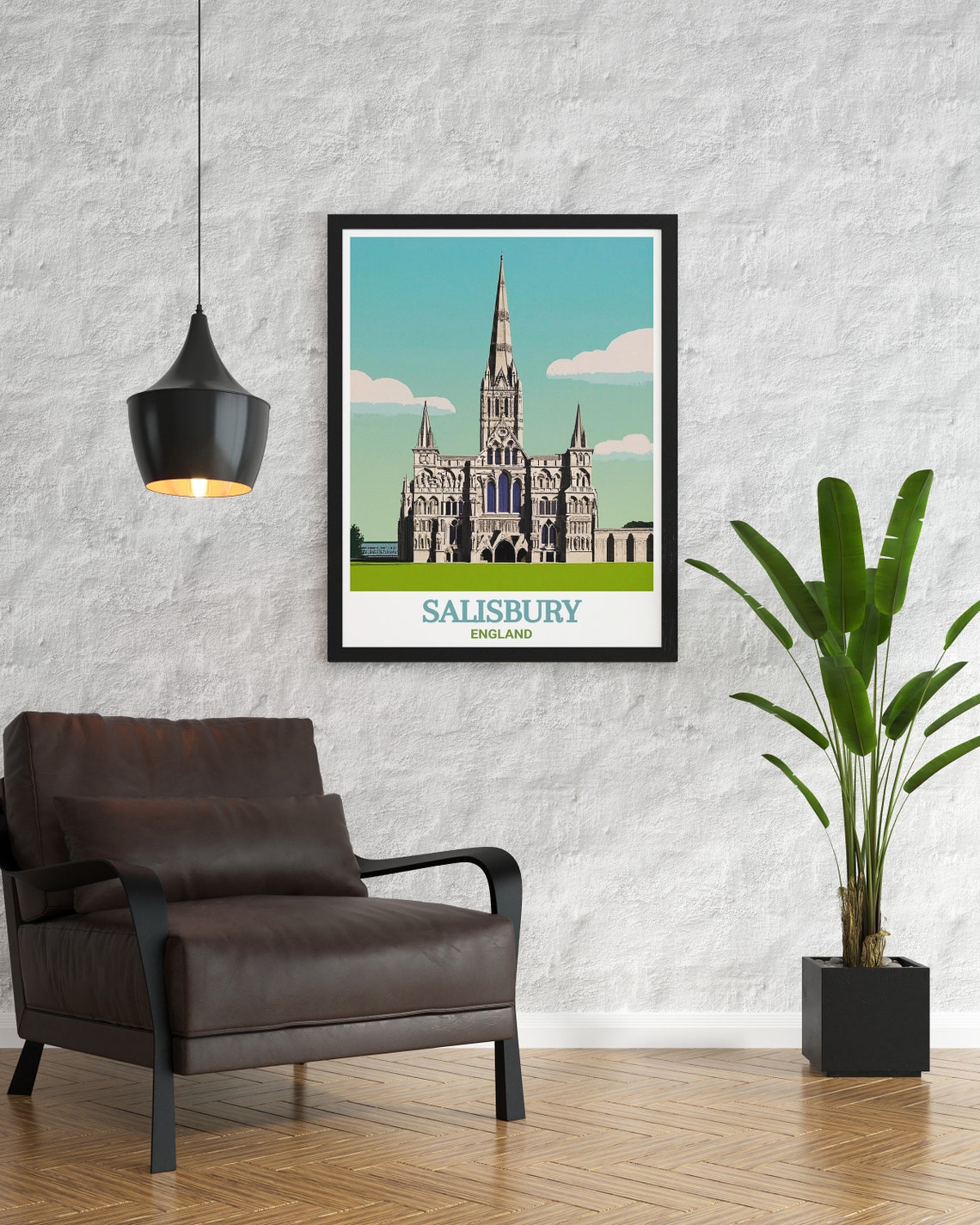 Salisbury Art Collection Cathedral Travel Posters Salisbury Art Collection Englands Gothic Masterpiece - Image 4