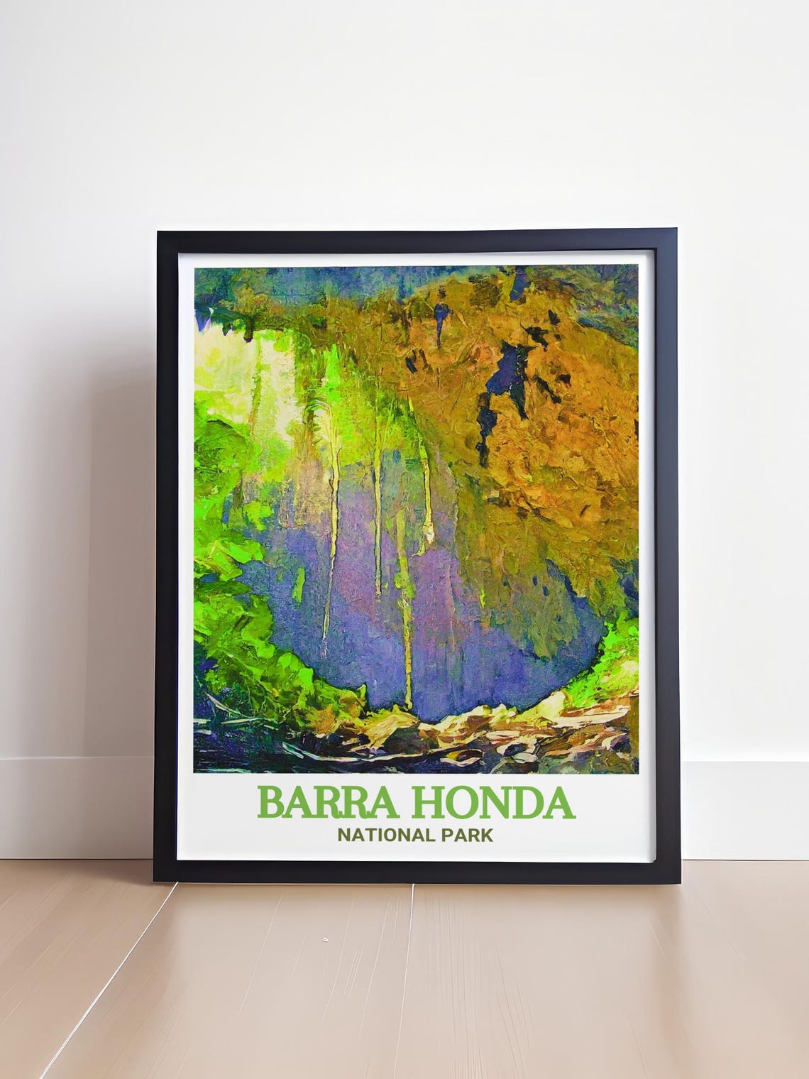 Barra Honda National Park Costa Rica Cave Stalactites Poster - Image 4