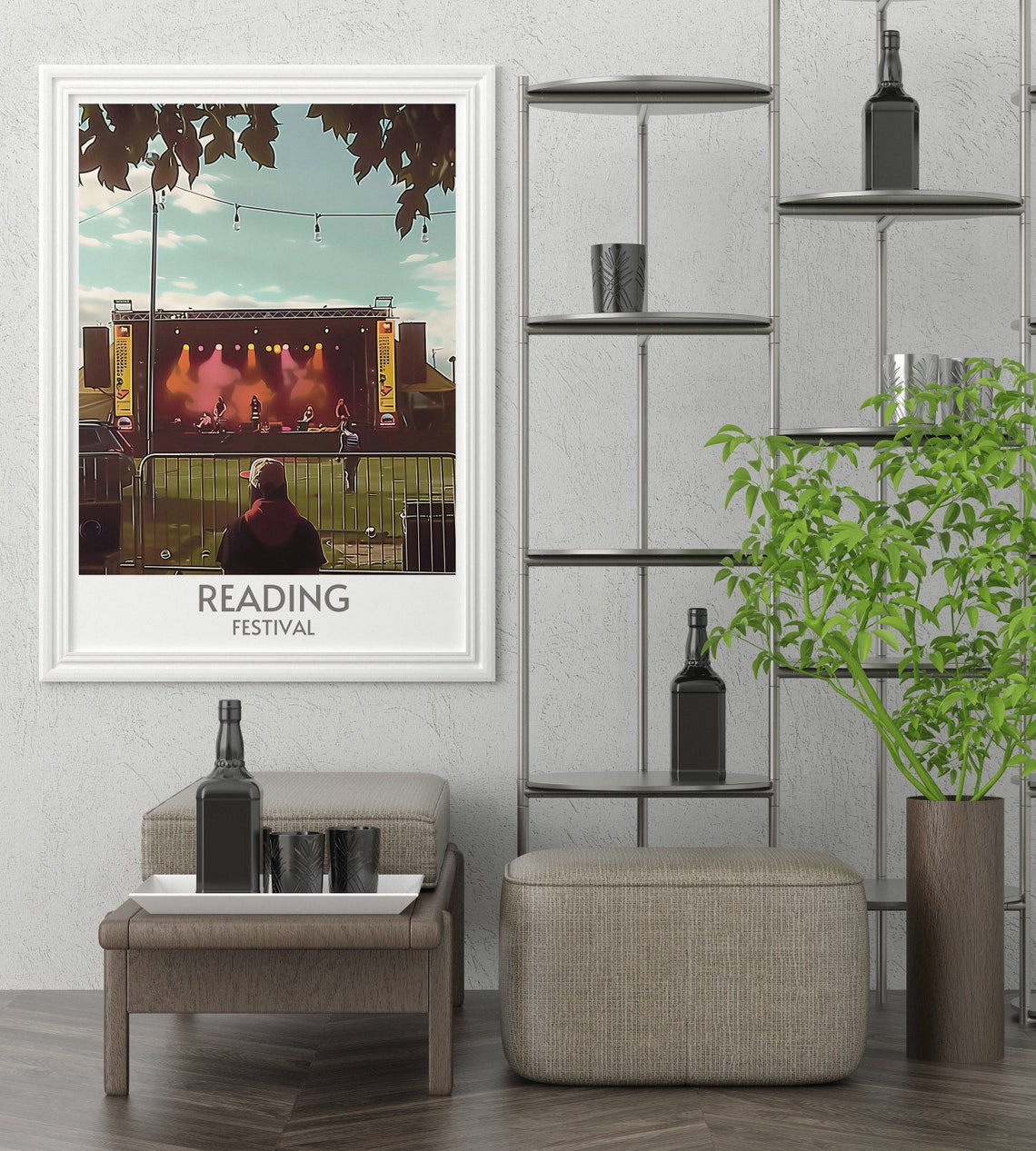 Reading Leeds Posters Music Festival Art Music Festival Posters And Prints Music Festival Posters And Set List Art - Image 2