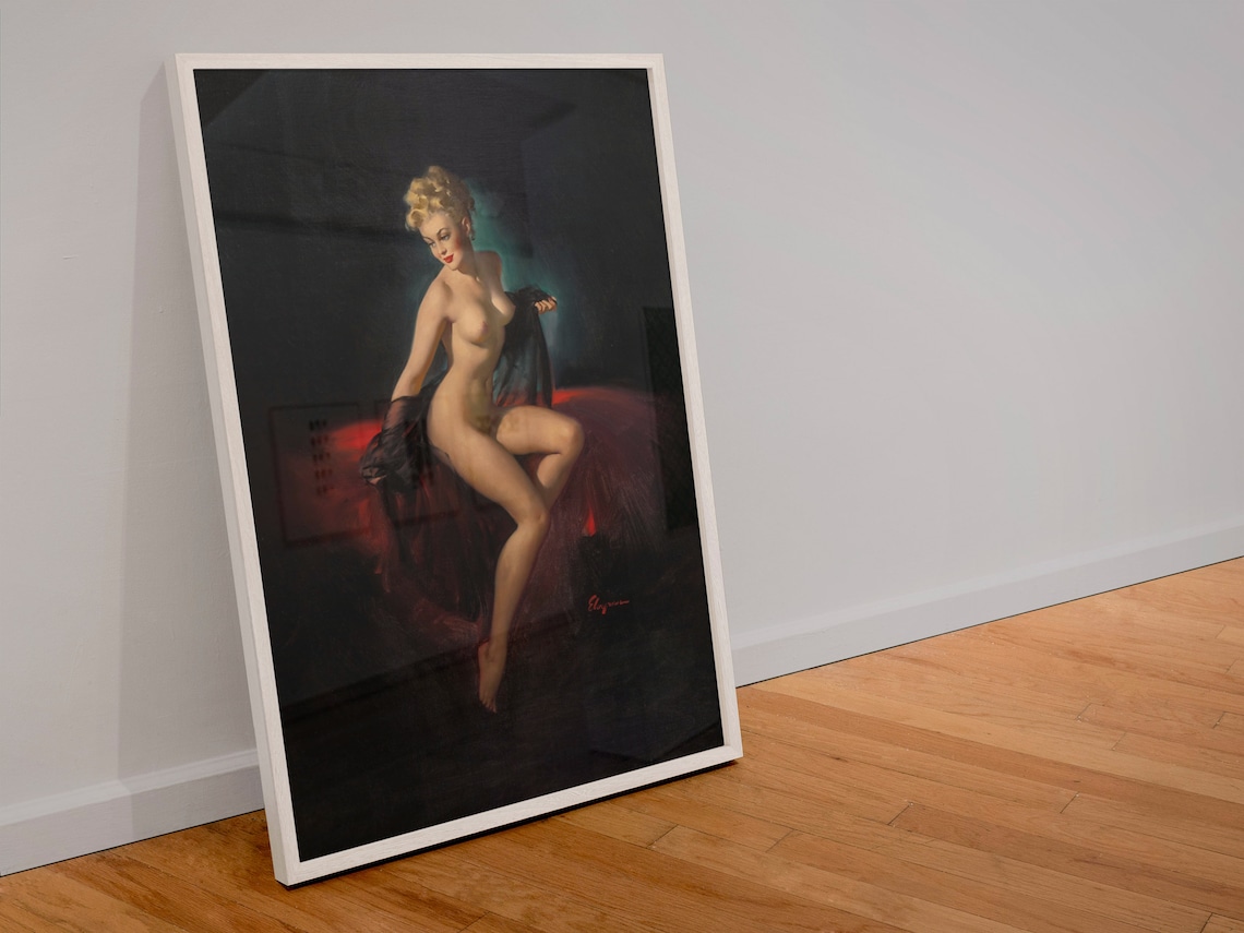 Vision Of Beauty Vintage Style Pin Up Girl Poster - Image 4