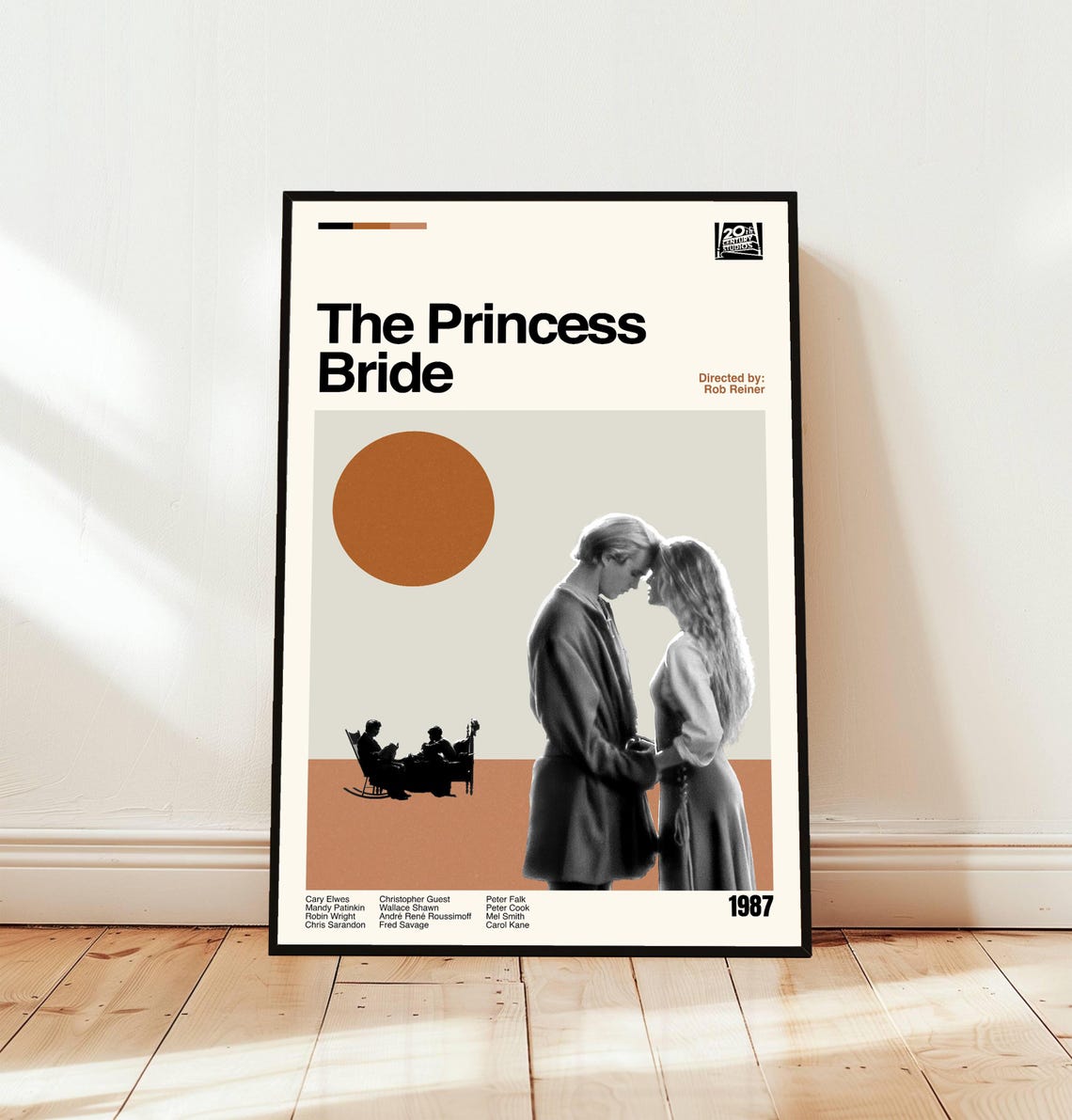 The Princess Bride 1987 Minimalist Movie Poster Rob Reiner Classic