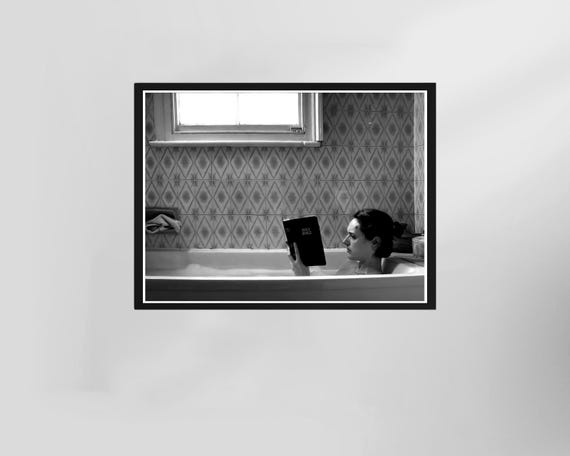 Fleabag Tv Series Poster Funny Bathroom Wall Art Black And White Toilet Print Restroom Decor