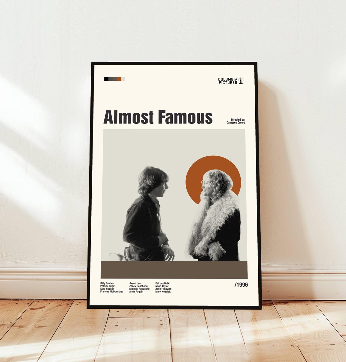 Almost Famous Stillwater Backstage Rock Music 1970s Movie Poster