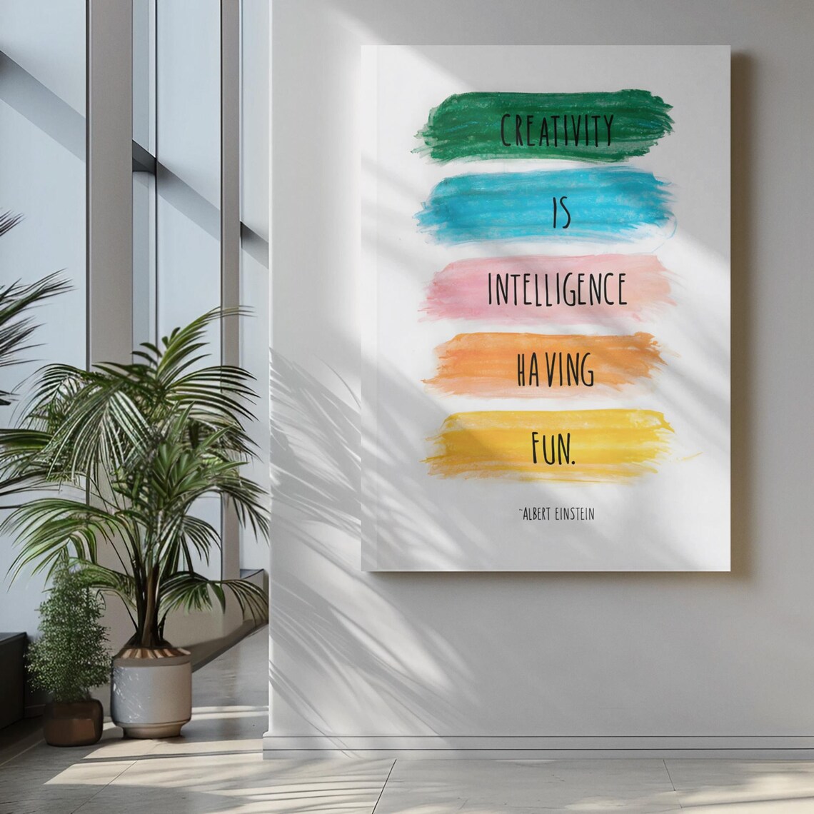 Creativity Is Intelligence Having Fun, Einstein Quote - Image 8
