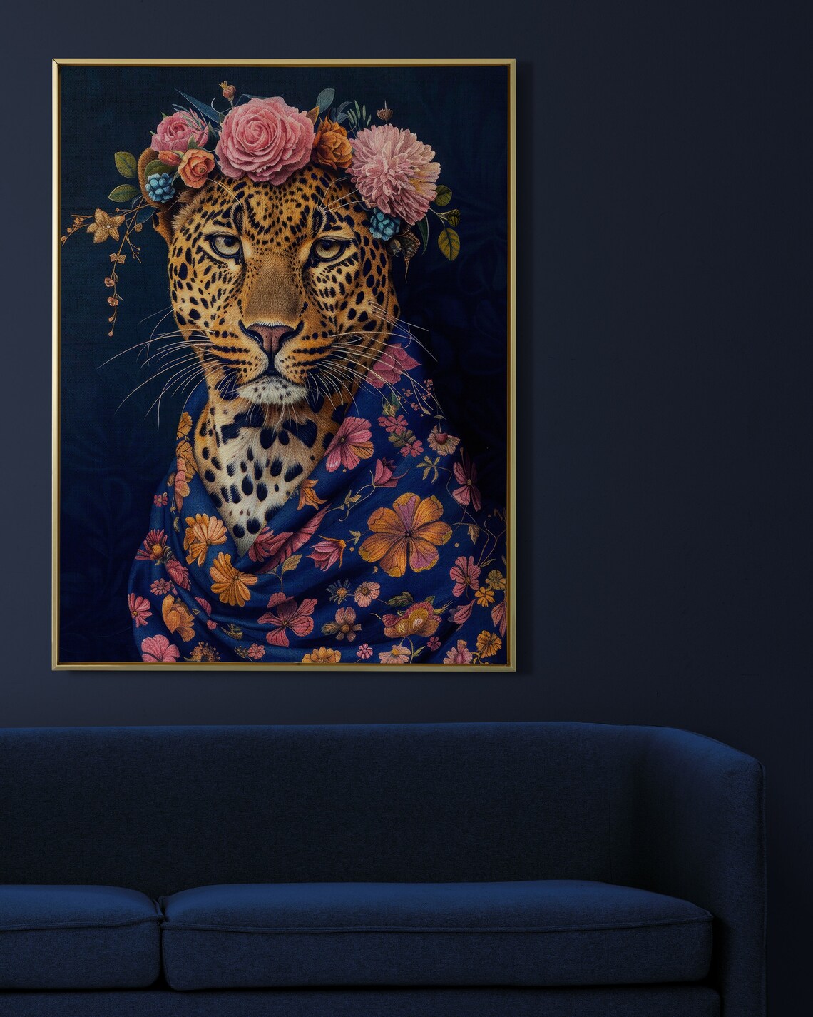 Leopard Trendy Animal Print, Maximalist Decor - Image 3