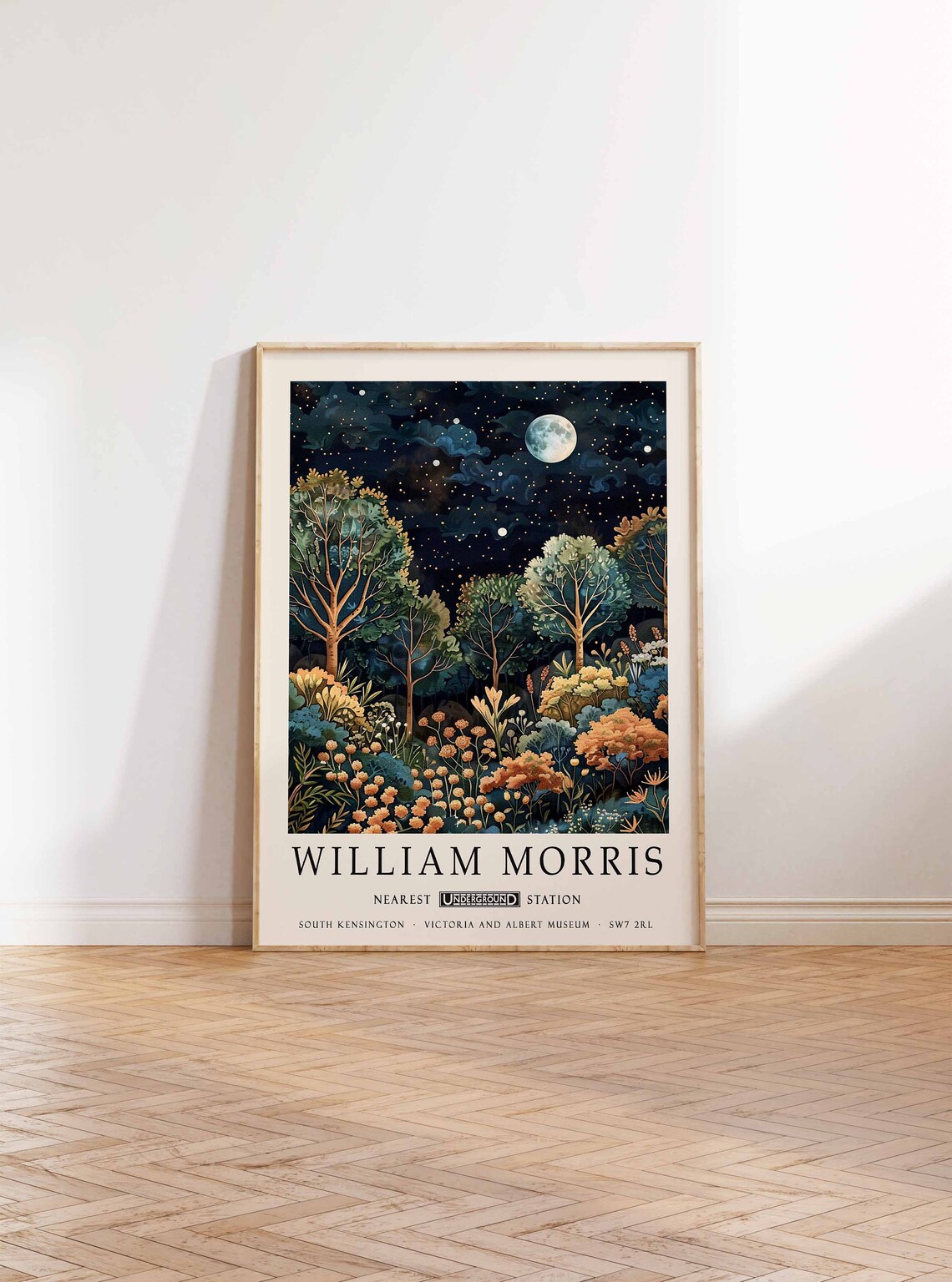 William Morris Botanical Floral Art Print - Image 2