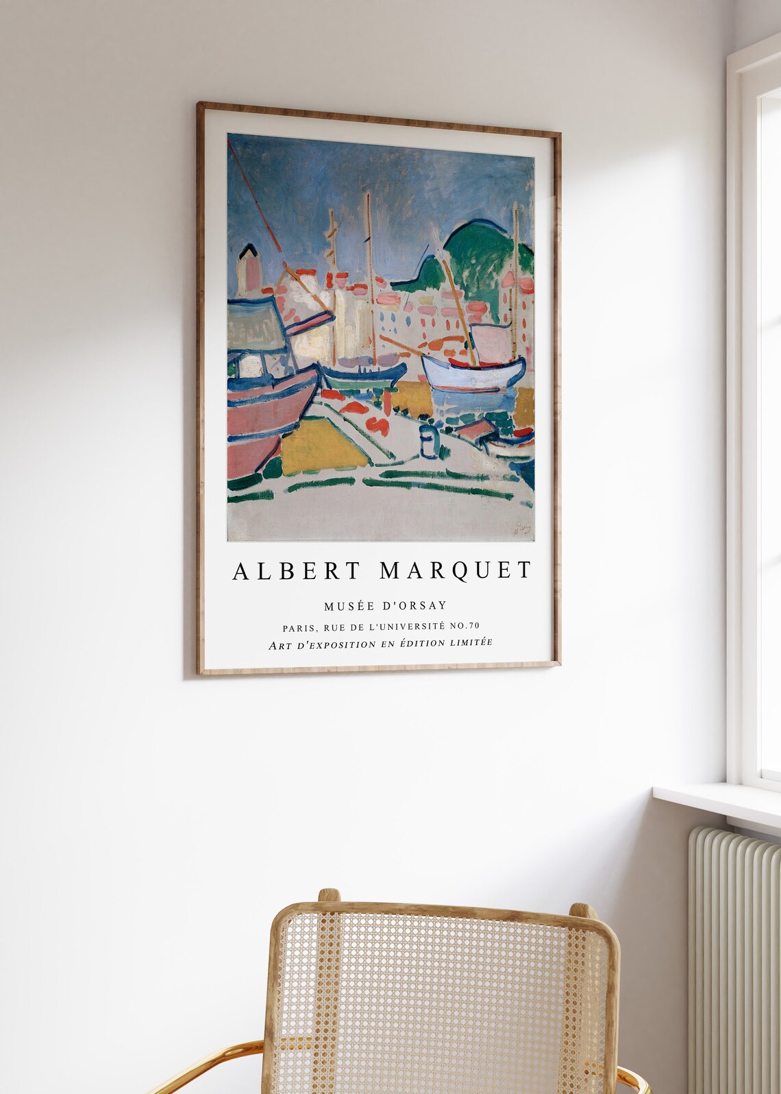 Andre Derain Exhibition Poster, French Expressionist Print - Image 3
