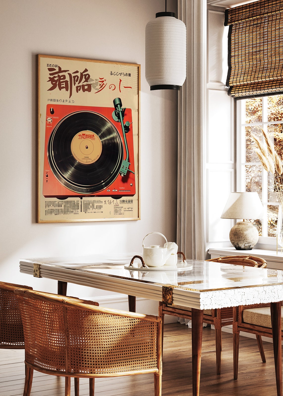 Japanese Retro Music Poster Vintage Vinyl Wall Art Retro Japanese Wall Art Music Print Music Wall Art Vinyl Art Asian Art Music Gift - Image 2