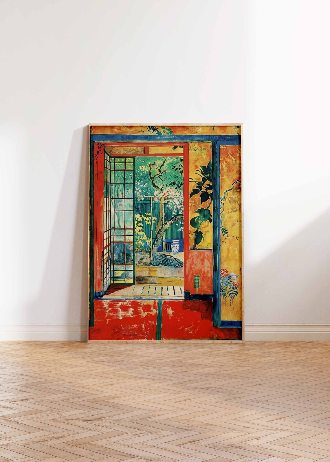 Traditional Japanese Tea House Asian Decor Art Print - Image 2