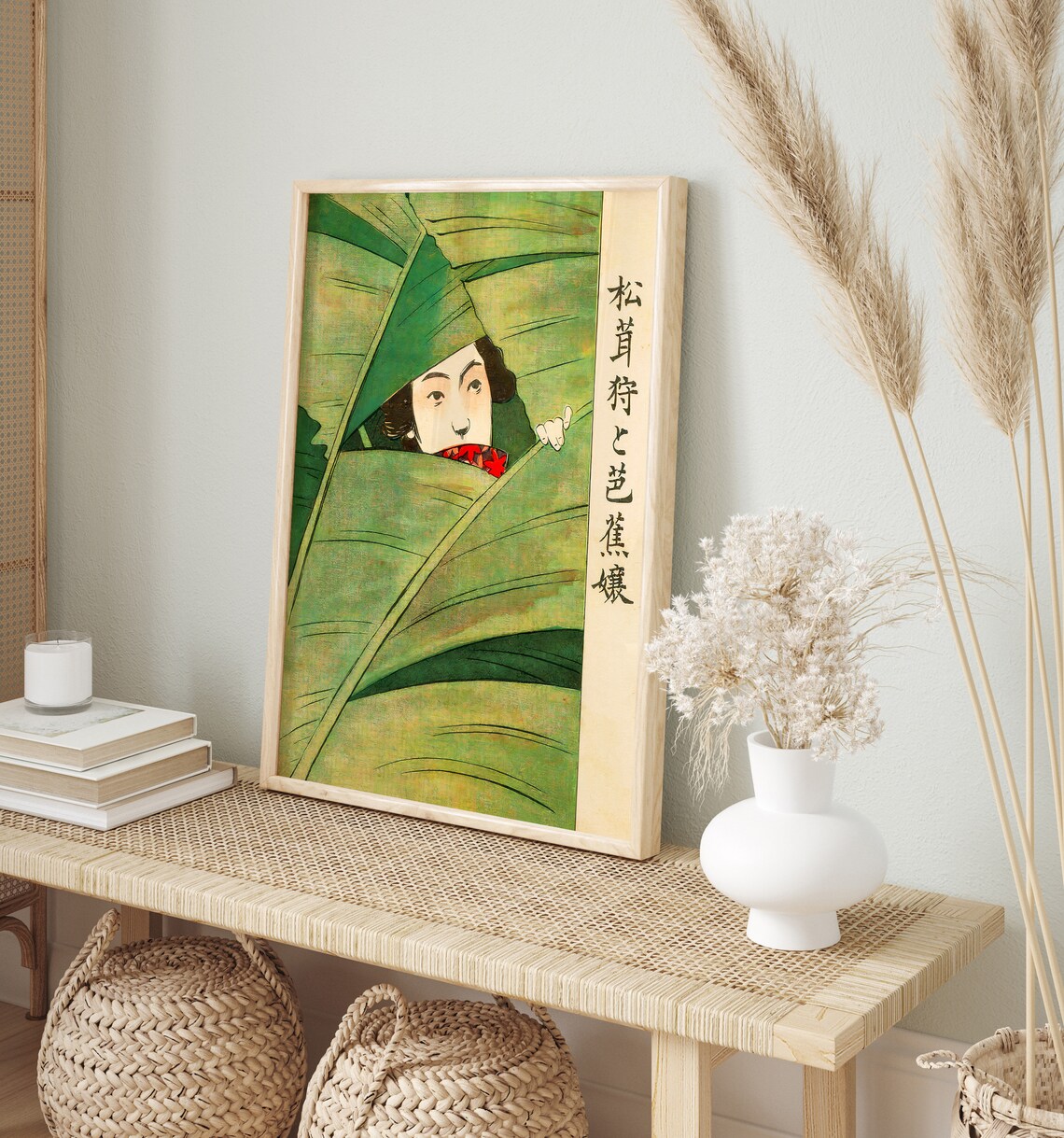Vintage Japanese Female Illustration, Ukiyo-E Art Print - Image 2