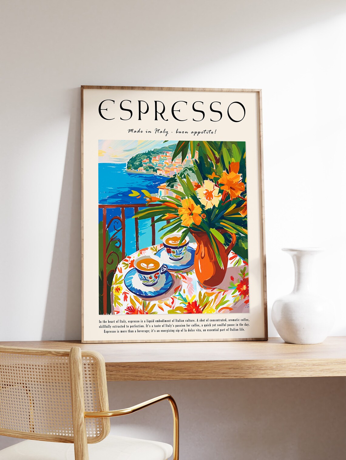 Coffee Poster Espresso Print, Vintage Kitchen Decor - Image 3