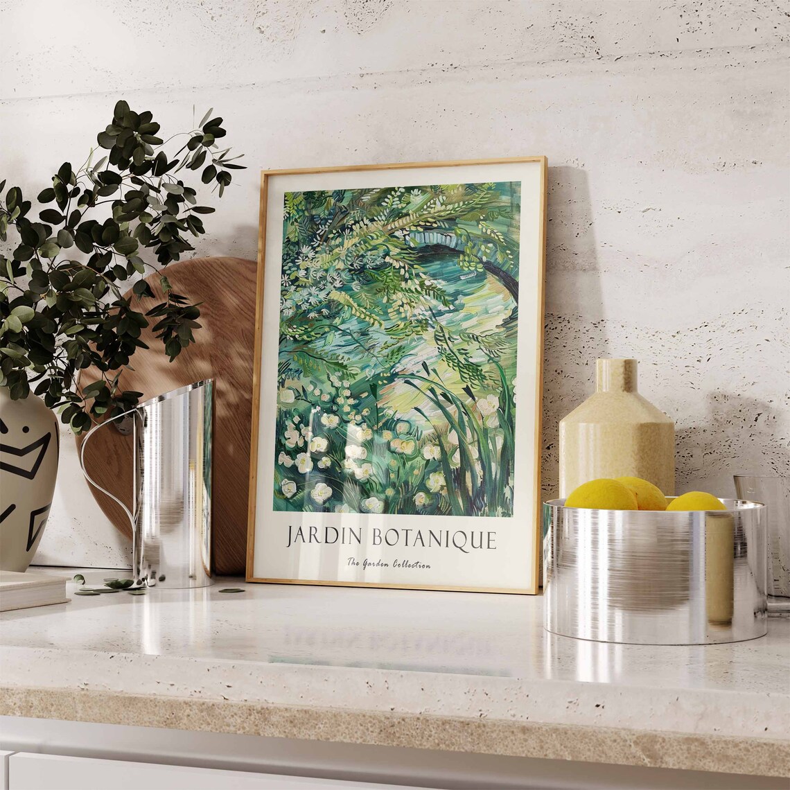 Jardin Botanique Garden Collection Floral Poster French Style Art - Image 2