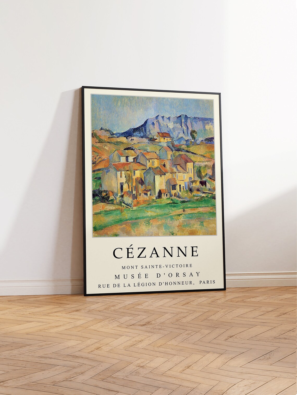 Paul Cezanne Mont Sainte Victoire Exhibition Art Print - Image 2