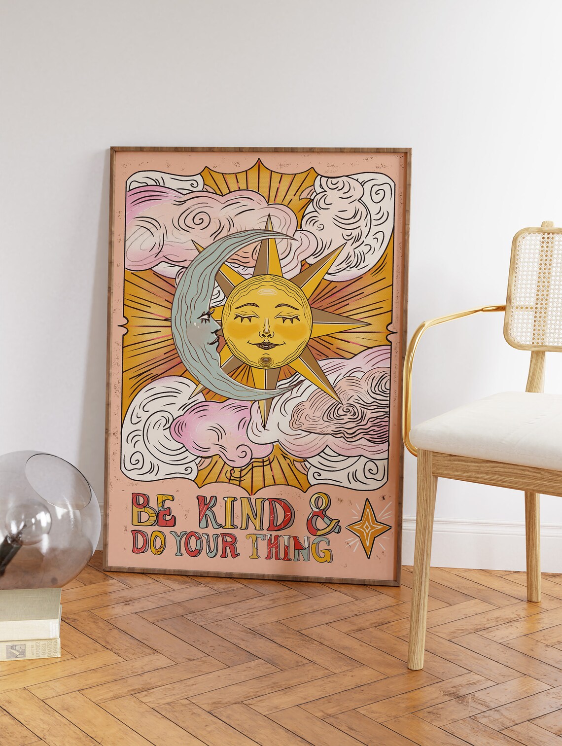 Psychedelic 70s Astrology Art Print, Pop Art Decor - Image 3