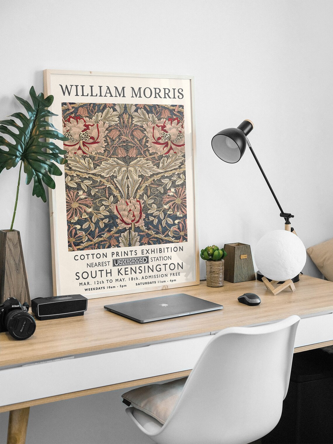 William Morris Exhibition Wall Art Print - Image 2