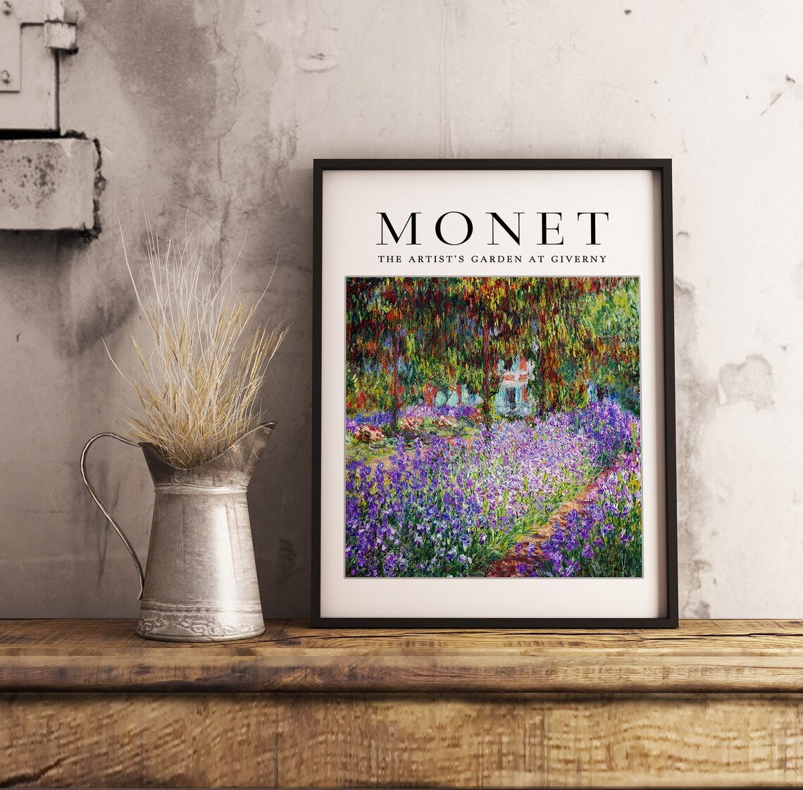 Claude Monet Exhibition Poster, Giverny Garden Art Print - Image 3
