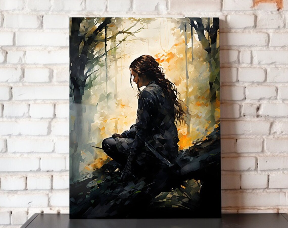 Volunteer As Tribute Fan Art Poster Print, Abstract Modern