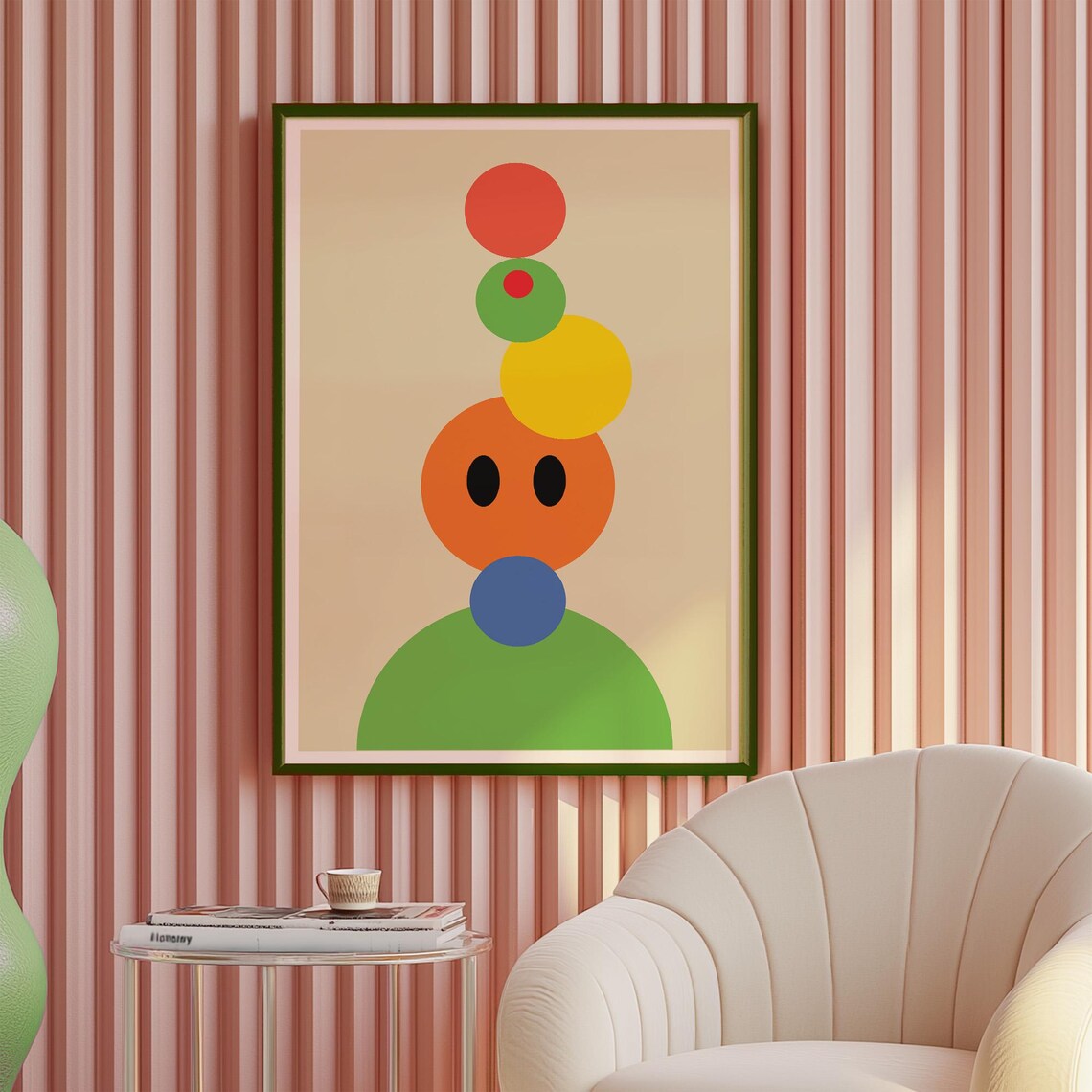 Modern Abstract Wall Art Print for Stylish Homes - Image 3