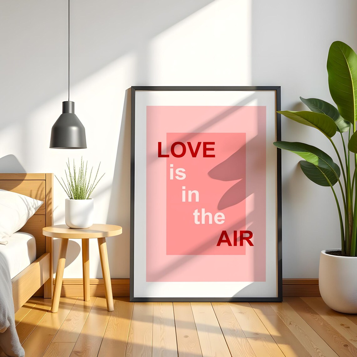 Romantic Valentines Day Trendy Love Poster - Image 4