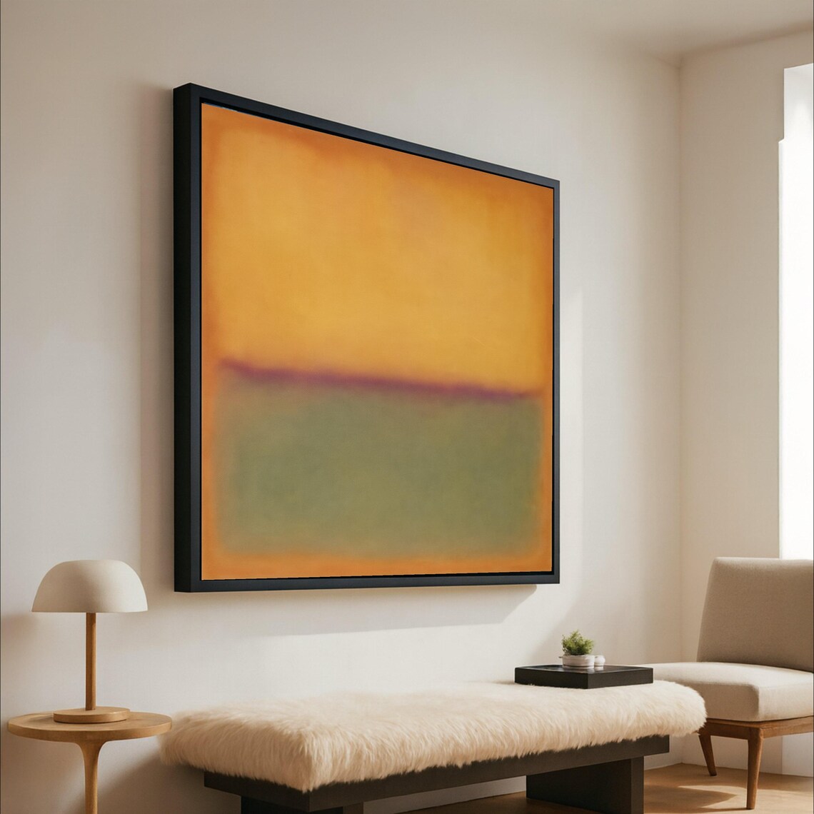 Mark Rothko Inspired 1949 Abstract Art Print