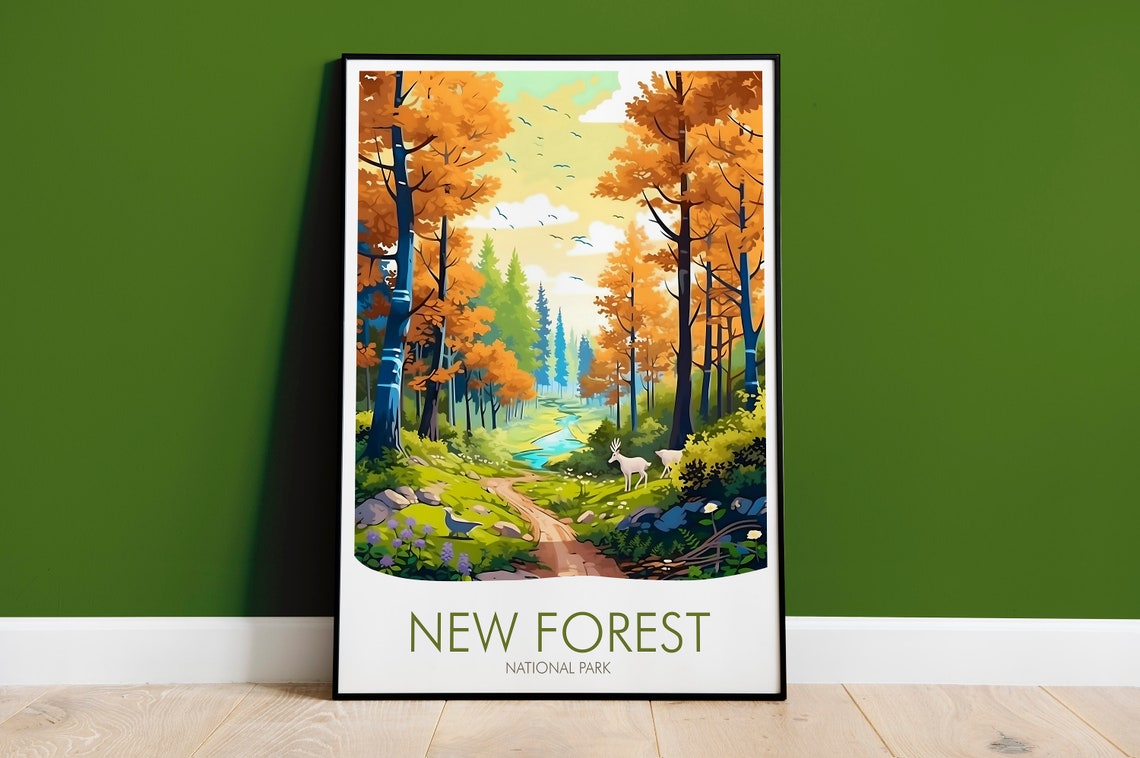 New Forest Print Hampshire