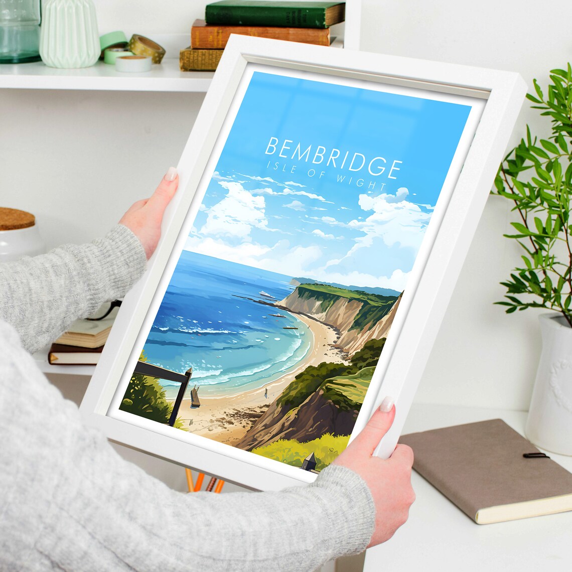 Isle Of Wight, Bembridge Travel Poster - Image 4