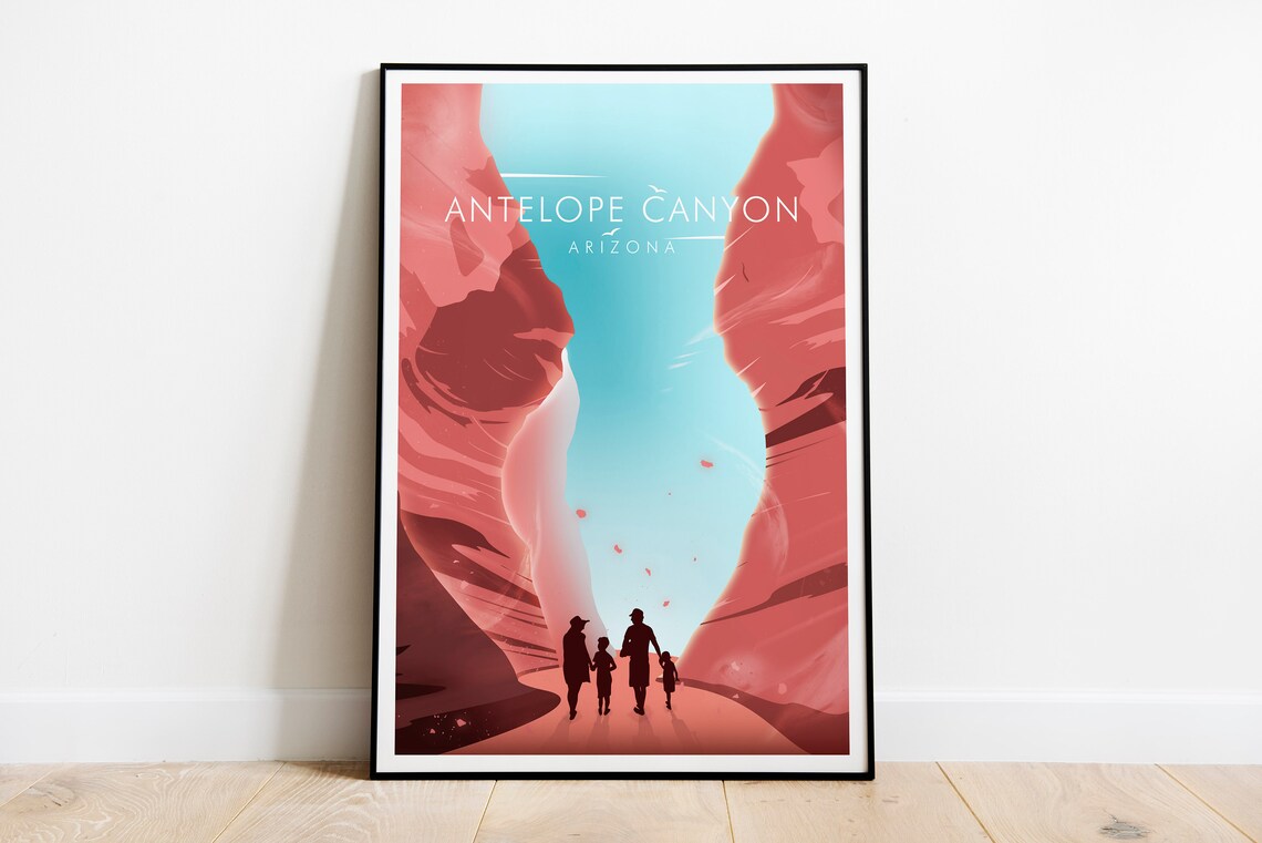 Antelope Canyon Print Arizona - Image 2