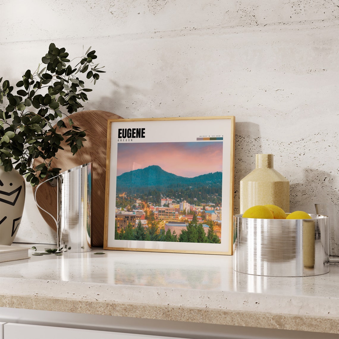 Eugene, Oregon Travel Poster - Image 4