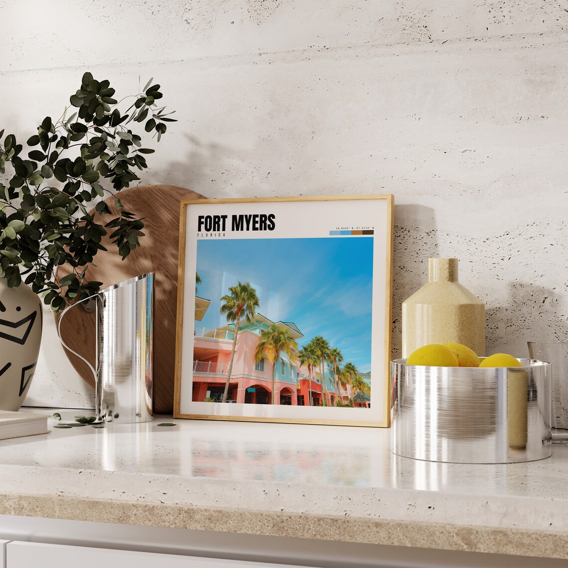 Fort Myers Florida Travel Poster for Home Decor - Image 4