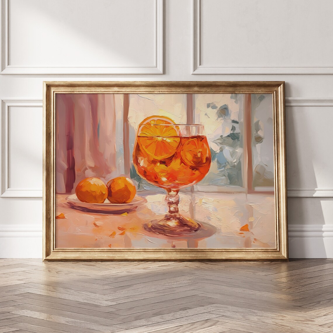 Aperol Spritz Bar Cart Vintage Summer Drink Poster - Image 5