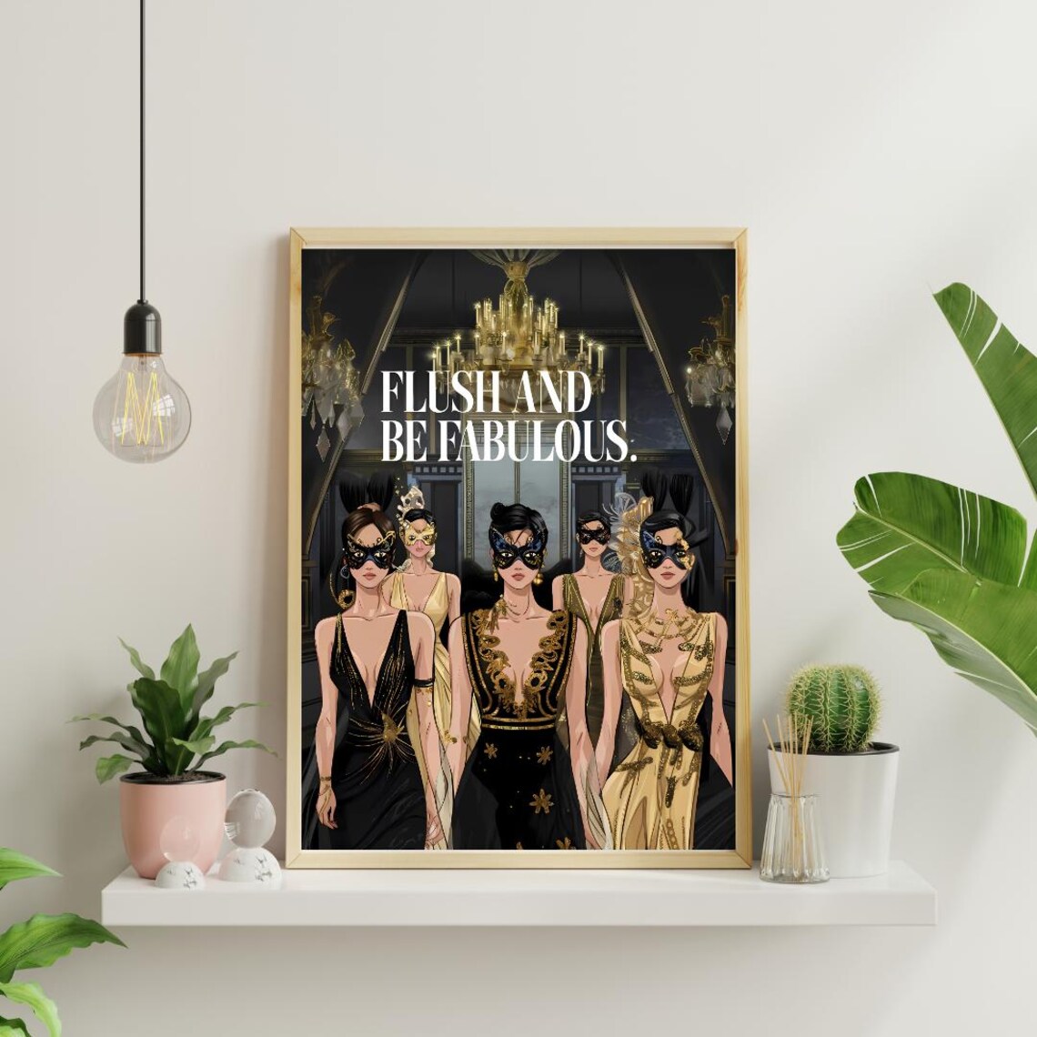 Funny Toilet Bathroom Decor, Wall Art Print - Image 2