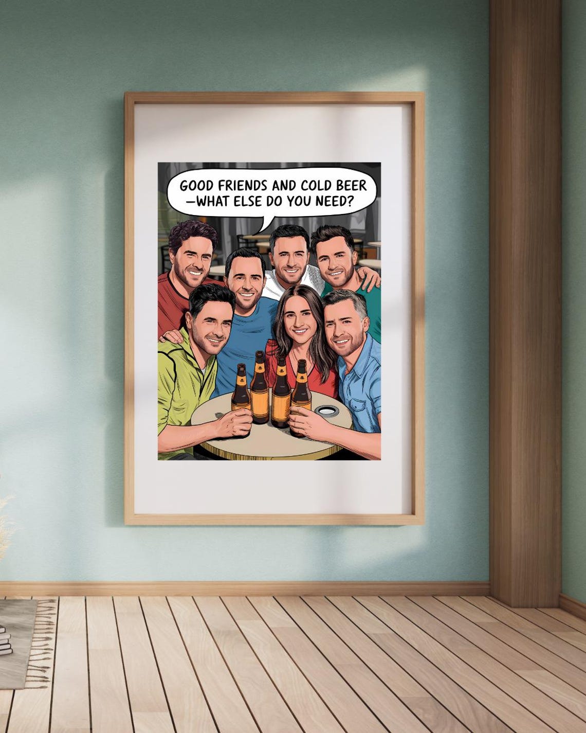 Beer Wall Art, Funny Beer Jokes Poster - Image 6