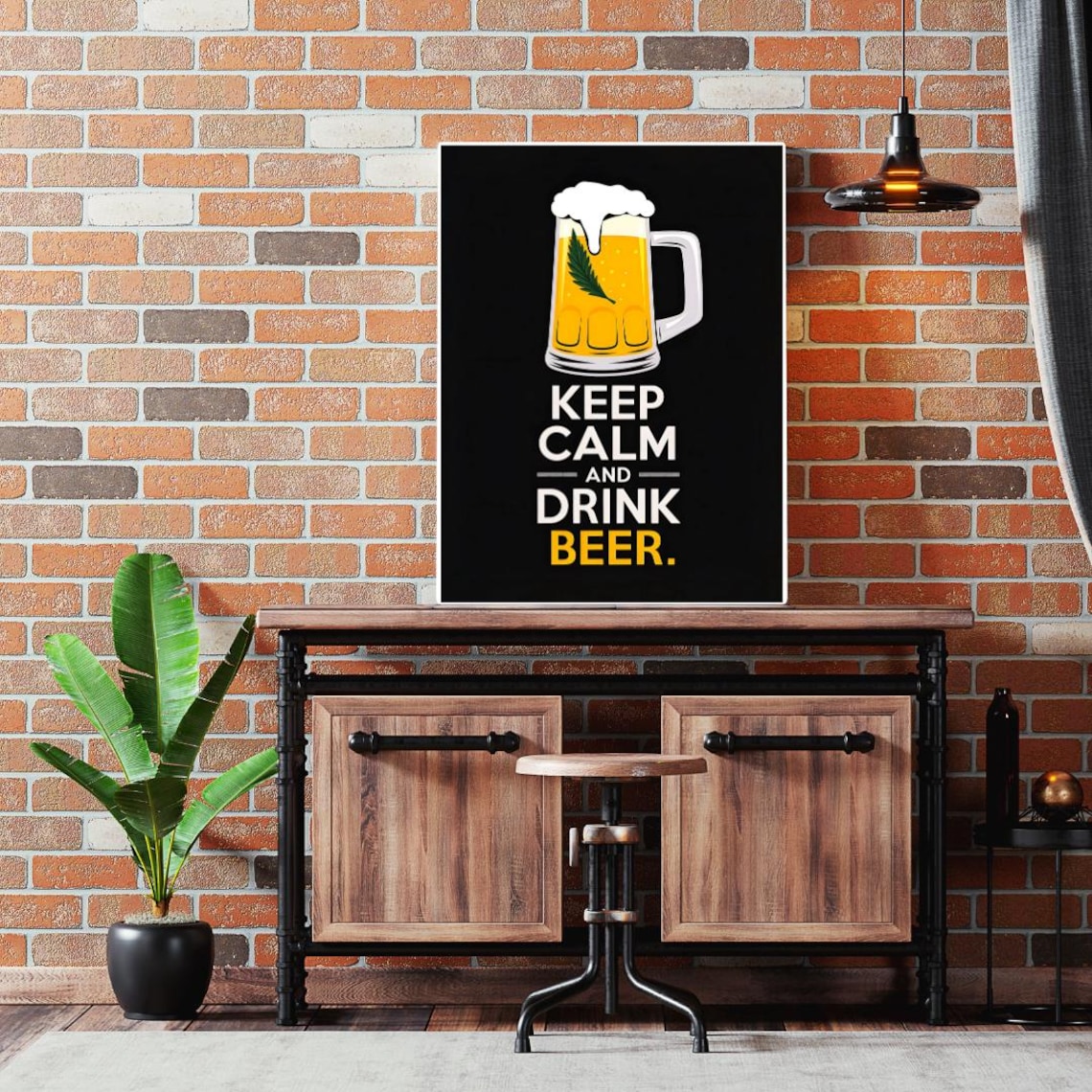 Beer Humor Poster, Beer Lovers Bar Decor - Image 5