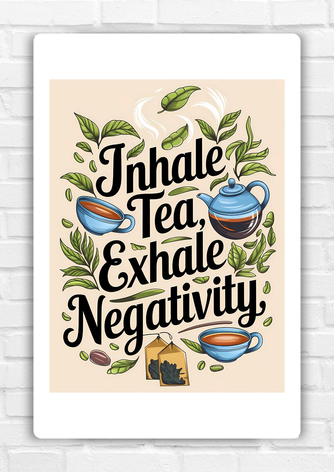 Tea Humor Wall Art Print, Tea Lover Gift - Image 6