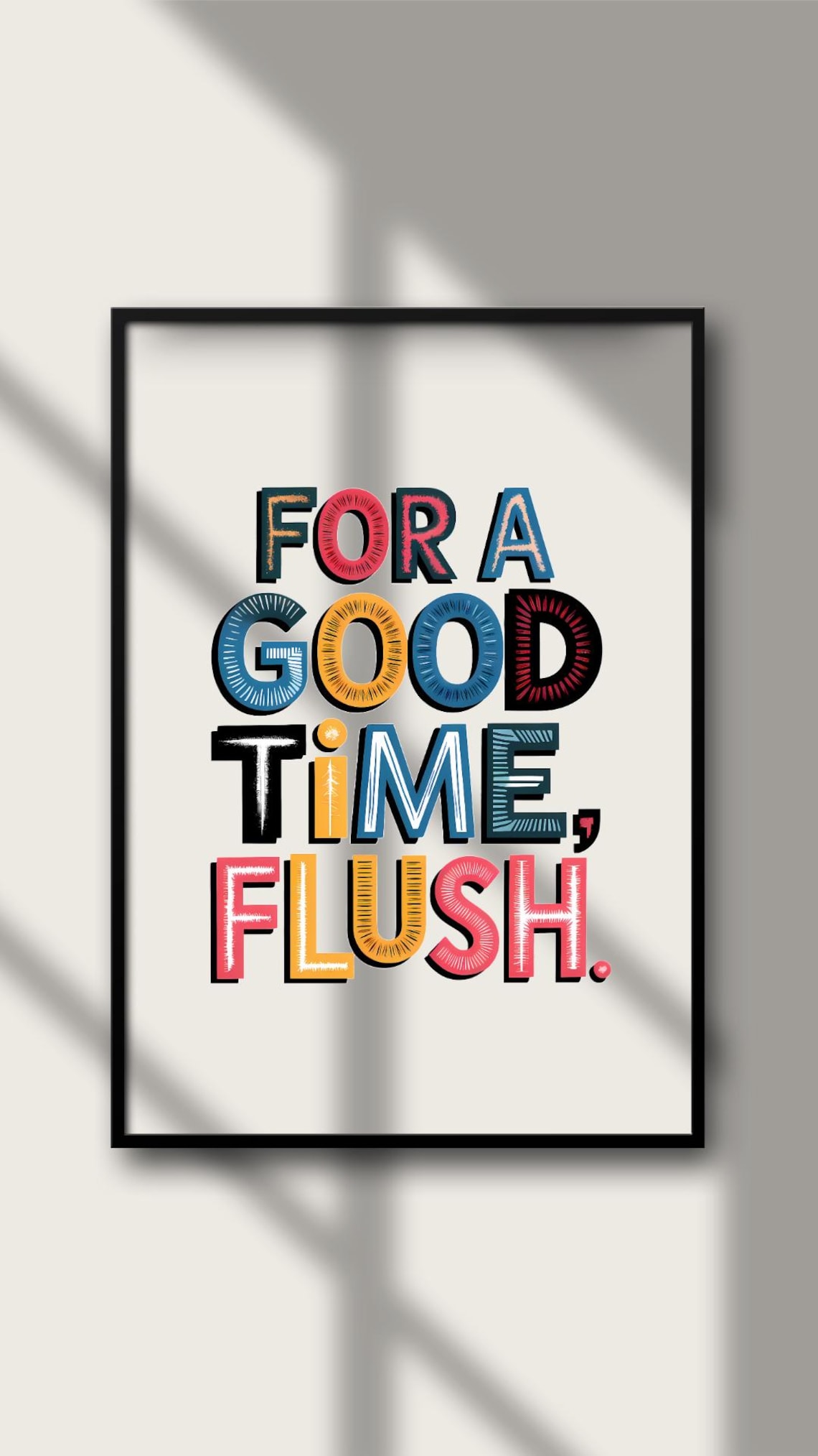 Funny Toilet Print, Bathroom Decor Wall Art - Image 5