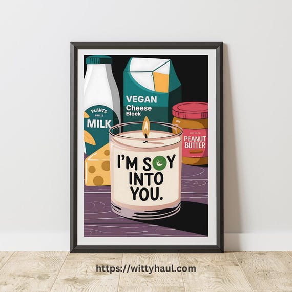 Funny Kitchen Wall Art Humor Dining Room Art Vegan Artwork Vegan Prints Vegan Gifts Vegan Jokes Vegan Print Vegetarian Poster