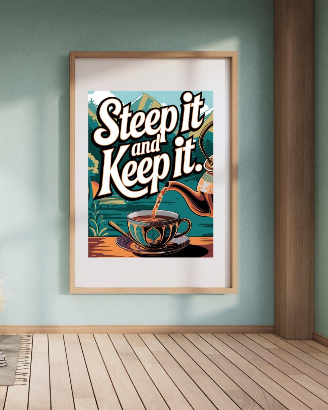 Tea Humour Art Print, Funny Tea Jokes - Image 3