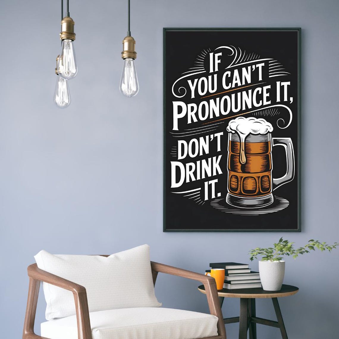 Beer Humor Poster, Beer Lovers Gift - Image 2
