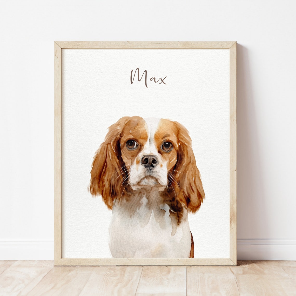 Pet Memorial Gift Dog Loss Pet Lover Gifts Personalized Pet Portrait From Photo Watercolor Dog Painting Pet Painting Cat Portrait - Image 3