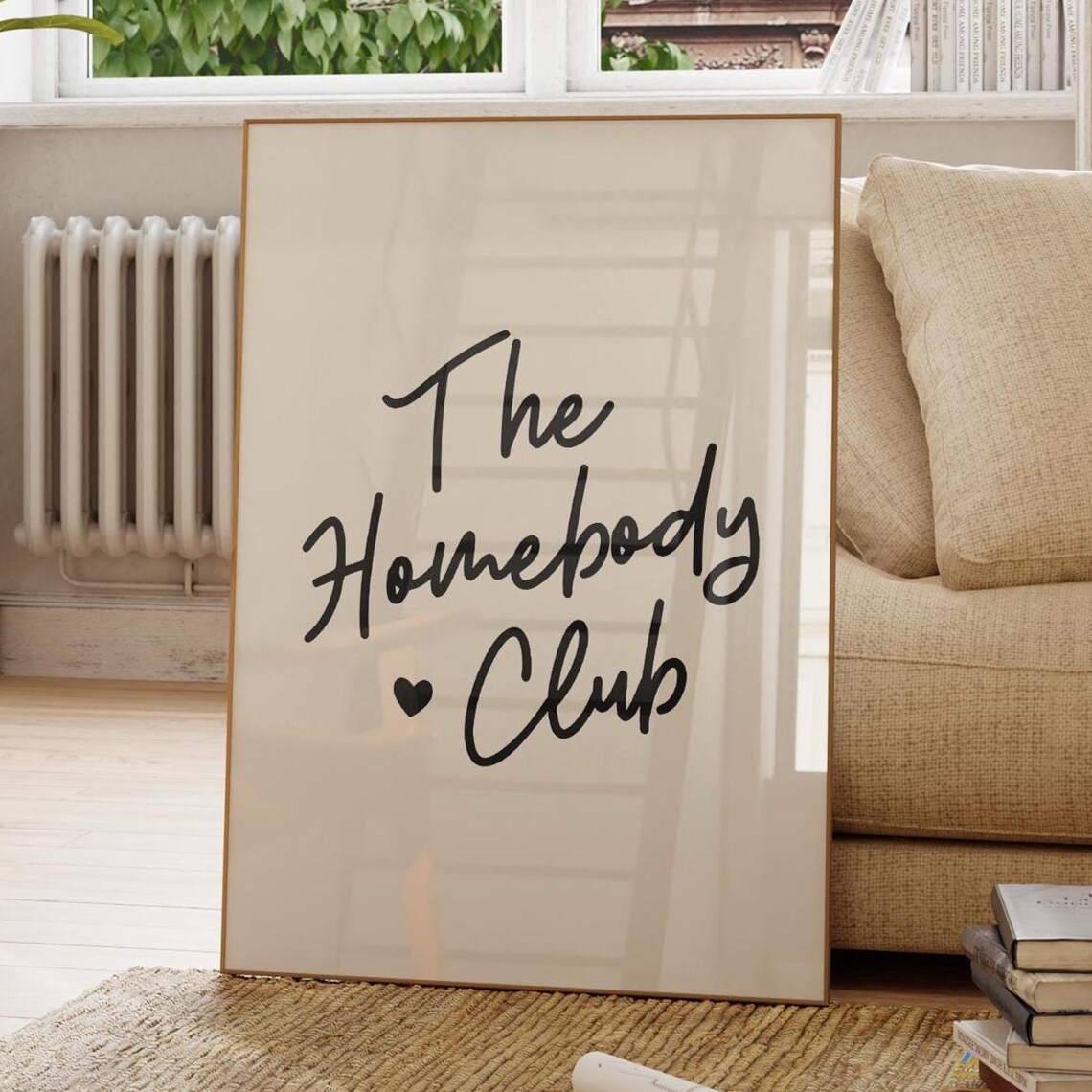 The Homebody Club Neutral Decor Art Print