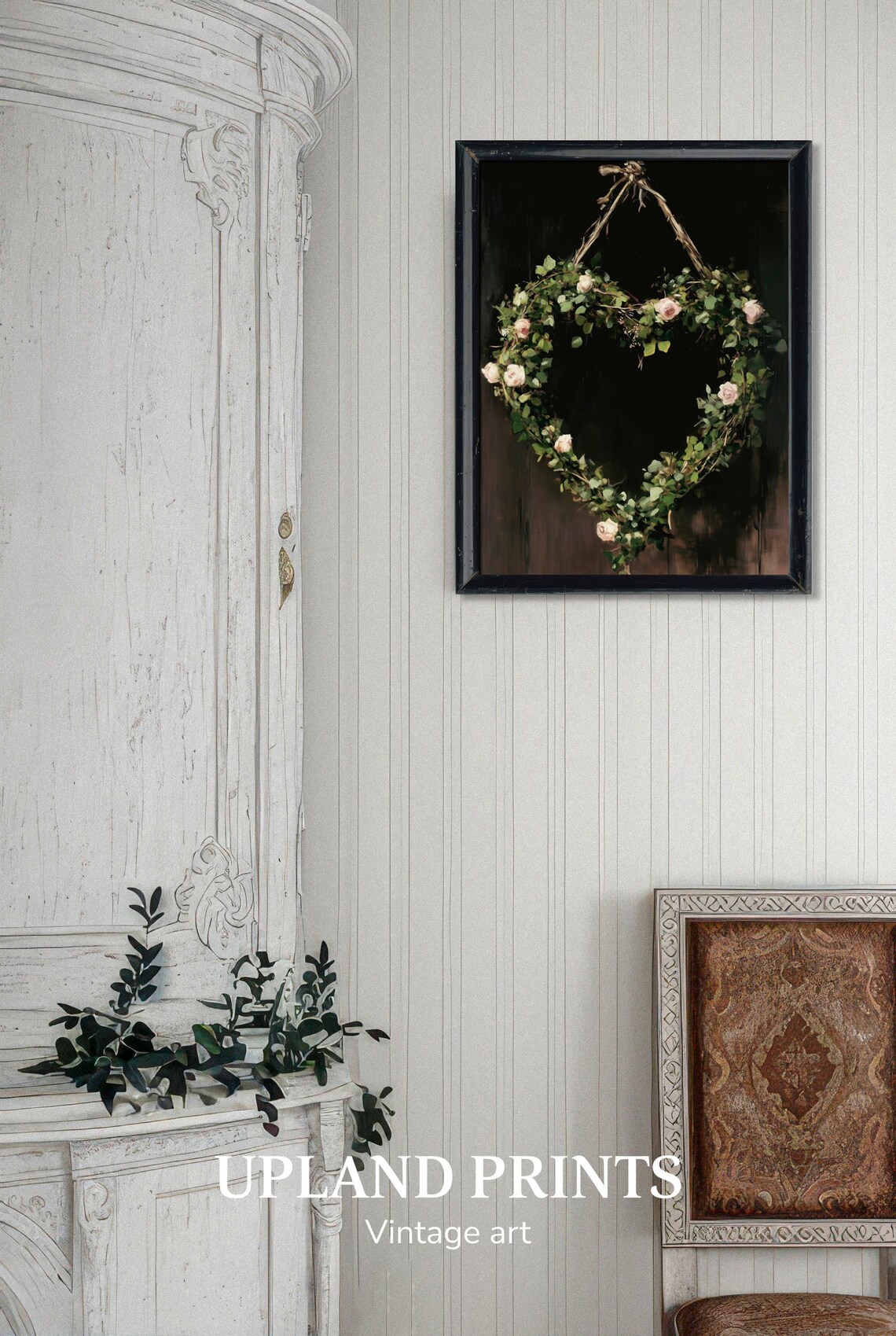 Vintage Heart, Rustic Valentine Gift For Her - Image 3