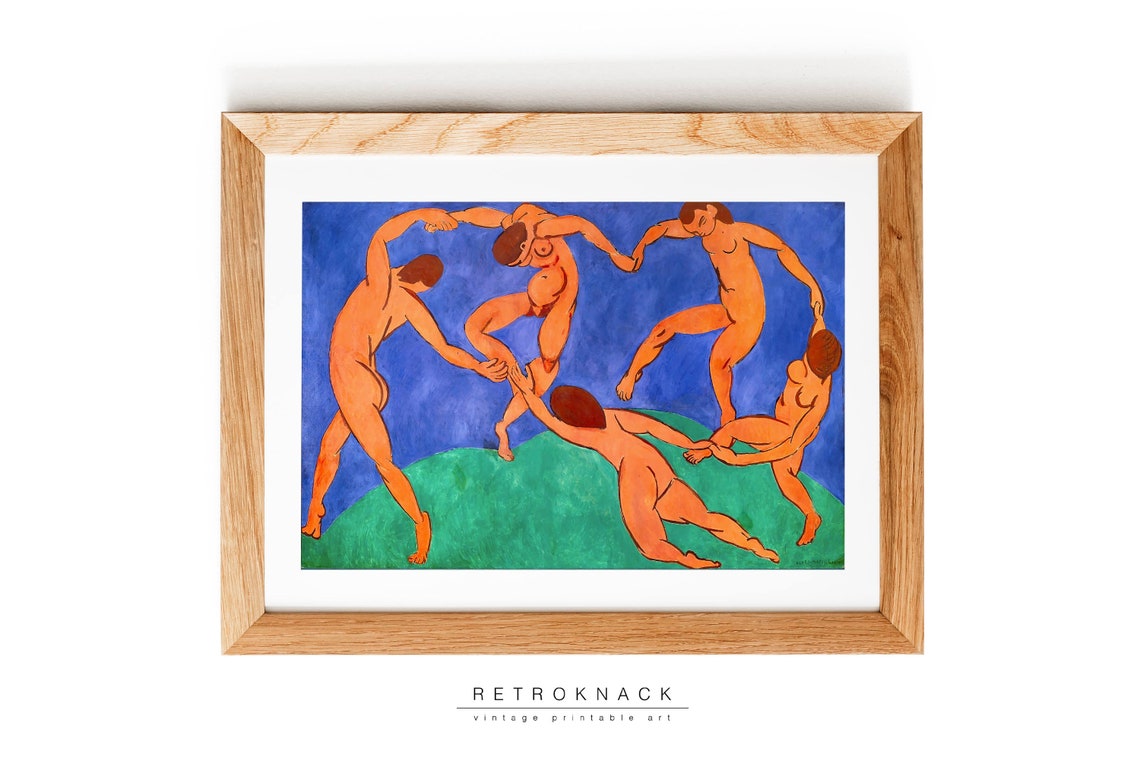 Henri Matisse The Dance Fauvist Dancing Figures Famous Painting Poster - Image 2