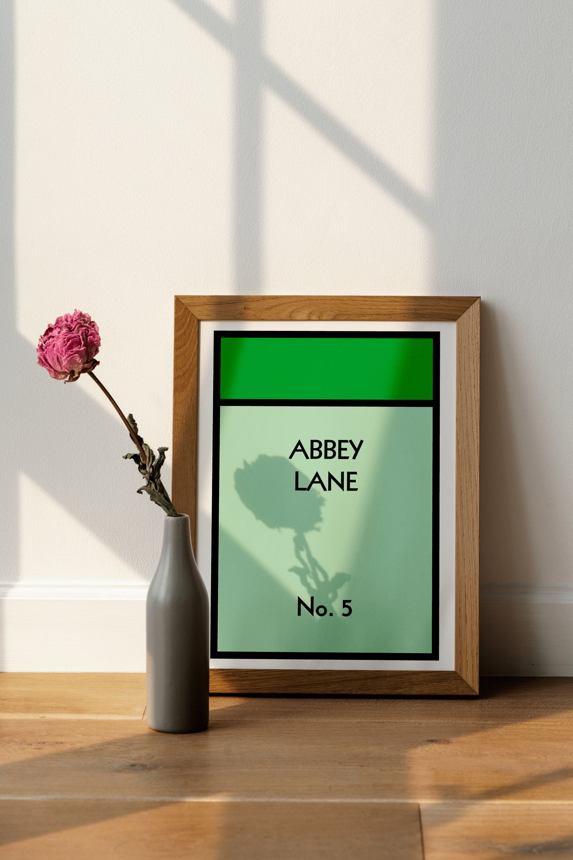 Personalized Street Name Monopoly Style Custom Address Print - Image 3
