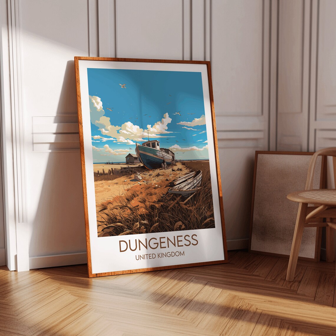 Dungeness Travel Poster, United Kingdom Place Print - Image 4