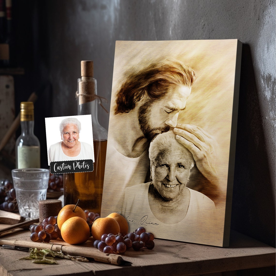 Files Personalized Your Father Safe In The Arms Of God Mother Safe In Jesuss Arms Jesus And Loss Of Father Loss Of Mother - Image 6