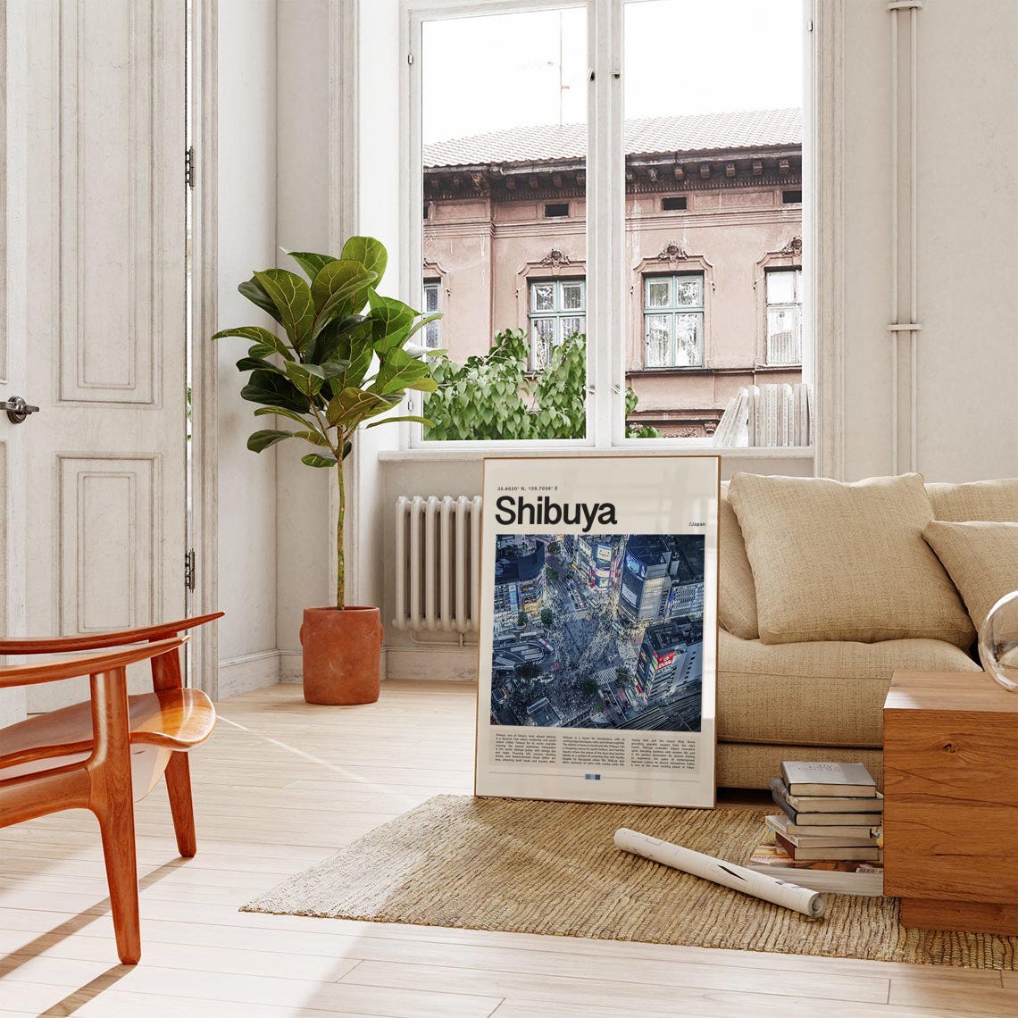 Shibuya Poster Shibuya Print Shibuya Wall Art Shibuya Gift Shibuya Travel Poster Shibuya Photo Tokyo Print Tokyo Poster Japan Print - Image 4