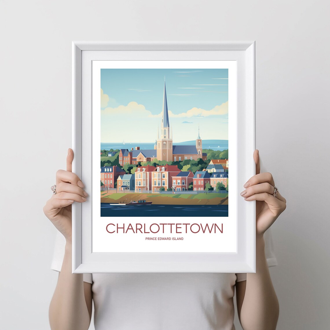 Charlottetown Travel Poster, Travel Art Print - Image 2